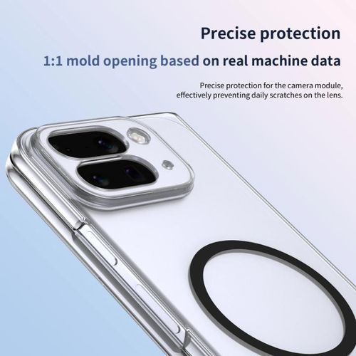 Generic Shockproof Transparent case with MagSafe for google pixel 9 pro fold - image 3