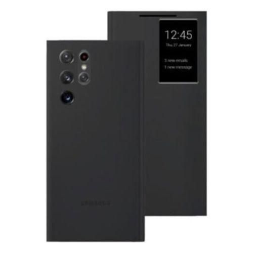 Samsung Galaxy S23 Ultra 5g Sensor Smart Clear View Leather Case