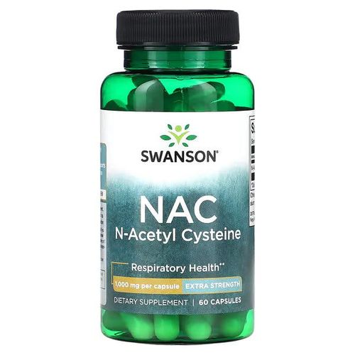 product_image_name-Swanson-NAC N-Acetyl Cysteine 1,000 mg 60 Capsules-1
