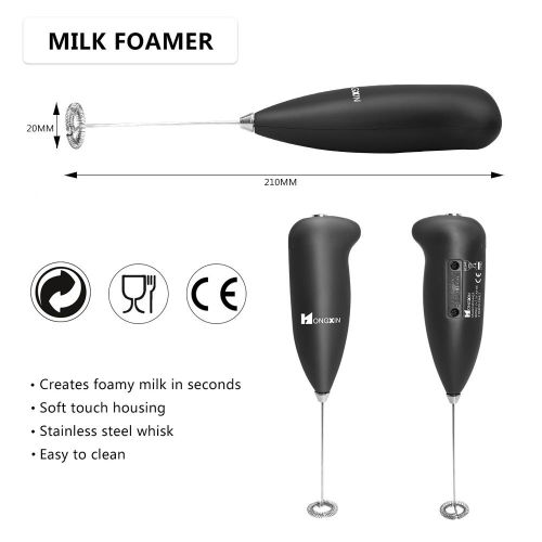 Mini Handheld Electric Milk Frother Foamer Egg Beater Stirrer Coffee Blender  Tool