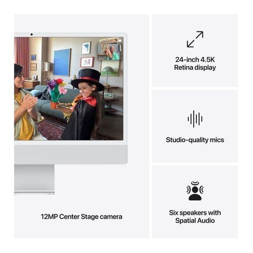 product_image_name-Apple-iMac 24" -4.5K - M4, 10-Core GPU, 512GB - 2024 - Silver-4