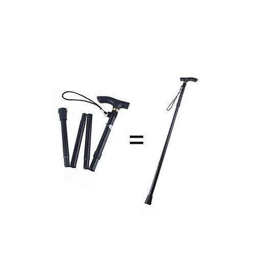 Generic ALUMINUM STEEL FOLDABLE WALKING STICK - image 2