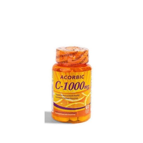 product_image_name-Acorbic-Vitamin C supports Antioxidants Health - 1000mg- 60 tab-1