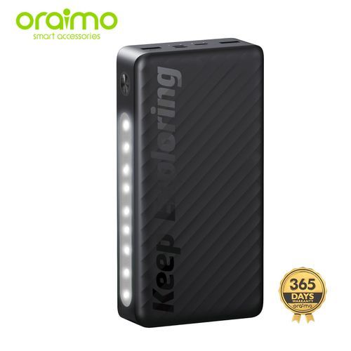 Oraimo Power Bank - P271D - Dual USB - 27000mAh - Noir - Online Africa
