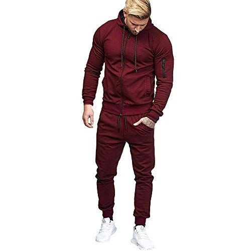 TEES BY WANNA Wanna Hoodie And Joggers Set - Wine | Jumia Nigeria