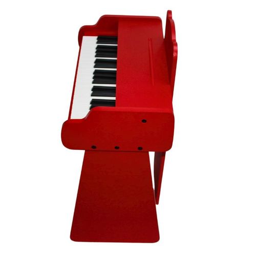 Tovaste 3718BW 37 Keys Children's Electronic Piano with Bench (Red) - image 3