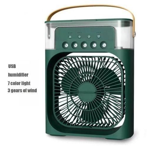 product_image_name-Generic-Rechargeable Fan With Humidifier Water Spray Fan(Air Cooler Fan)-1