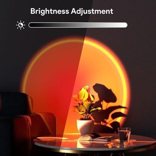 Fashion USB Powered Remote Control 20-Color Sunset Lamp/Projector Night Light - image 7