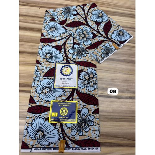 Fabric Geometric Medium African Print