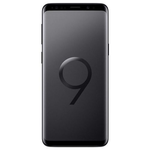 Galaxy S9 Plus (S9+) 6.2-Inch QHD (6GB, 64GB) Android 9.0 4G LTE Smartphone Midnight Black-with Free Tempered Glass.