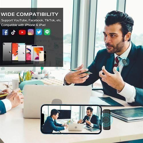 product_image_name-Generic-Wireless Lavalier Microphone, With Charging Case For IPhone And Android-5