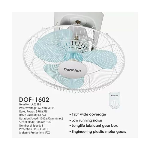 Duravolt 16" Velocity Powerfu Quiet Orbit Ceiling Fan Jumia Nigeria