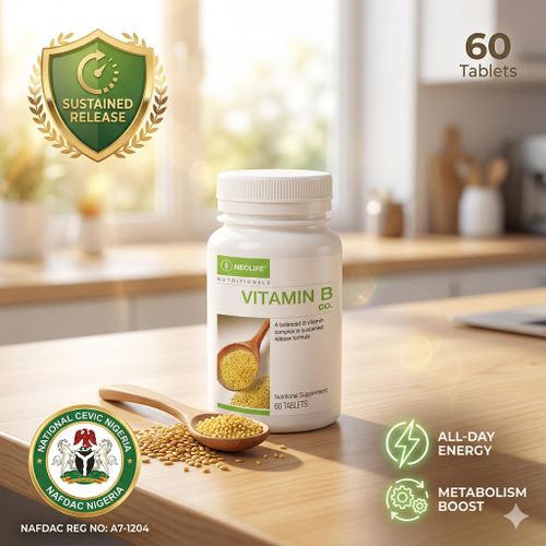 product_image_name-WELLNESS NUTRITION-Premium Vitamin B Complex Sustained Release - 60 Tablets - All-Day Energy & Metabolism Support-1