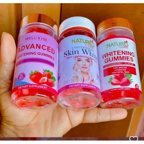 product_image_name-Nature's Cure-In 1 SkinWhitenin Glutathione Gummies-1