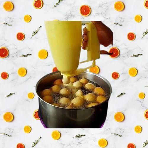 Gadget Portable Handheld Manual Hand Mixer And Puff Puff Dispenser - image 2
