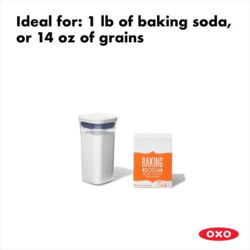 OXO POP 0.2-Qt Mini Square Airtight Food Storage Container + Reviews