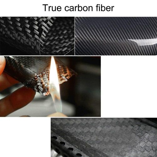 Generic Carbon Fiber Interior Instrument Dashboard Cover Dashboard Panel  Frame Sticker Decorative Cover for BMW 3 Series E46 (1998-2005)