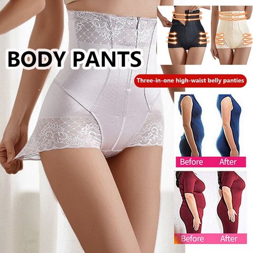 Fashion Tummy Control Women Body Shaper High Waist Shaper Pants Seamless Shapewear  Postpartum Waist Trainer