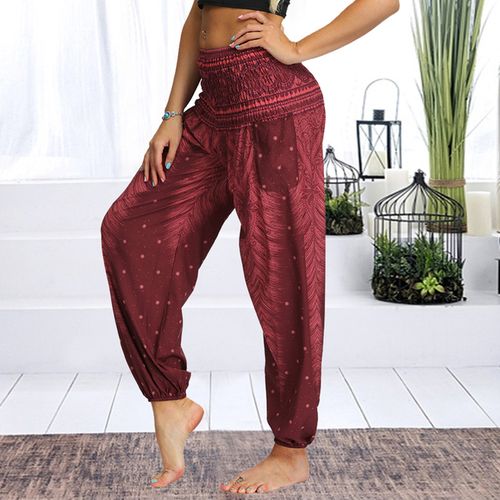 Buy chimikeey Women Foldover Heather Wide Leg Pants Loose Yoga Legging  Online at desertcartINDIA