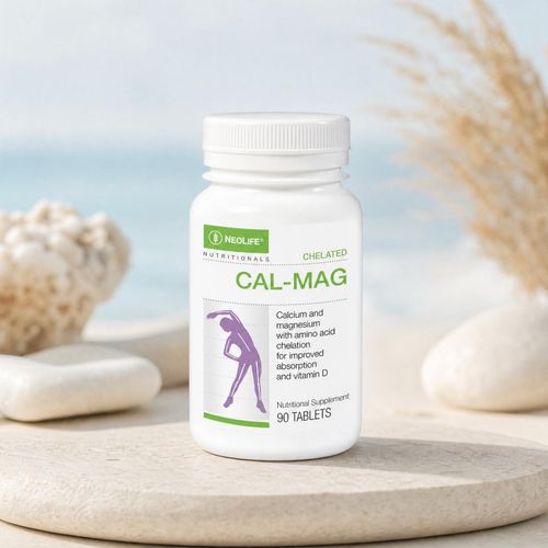 Great NeoLife Chelated Cal-Mag, Calcium Magnesium & Vitamin D3 Bone & Muscle Support