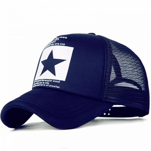 Fashion Five Pointed Star Breathable Baseball Cap