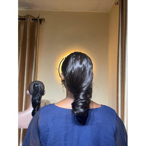Generic Detachable Bouncy Ponytails With Drawstring - image 2