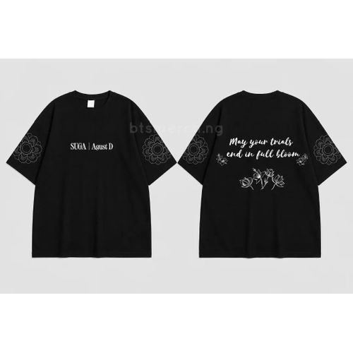 Tshirt BTS SUGA Agust D Statement T Shirt