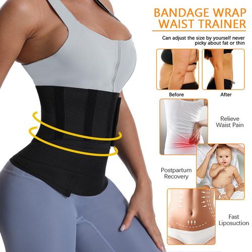 Generic Waist Bandage Wrap Trimmer Belt Waist Trainer Body