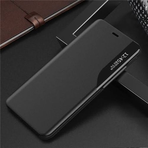 Tecno Spark 10C Protective Smart View Leather Flip Case