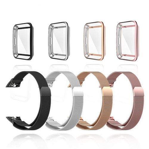 For Huawei Band 8 Watch Strap Milanese Steel Watch Band Magnetic Loop  Bracelet