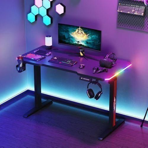Generic 1.2m Executive Adjustable Height Desk With Rgb light