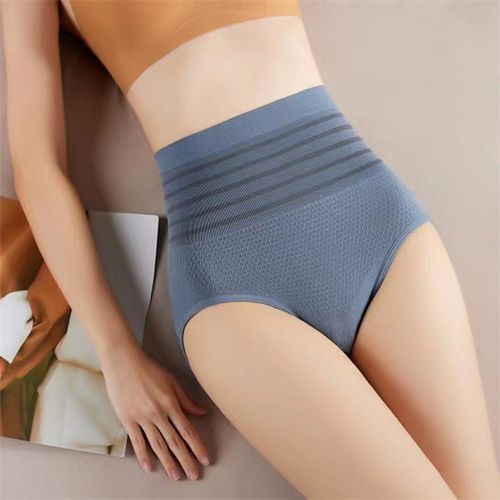 Fashion Women's High Waist Shapewear Panties-Sky Blue