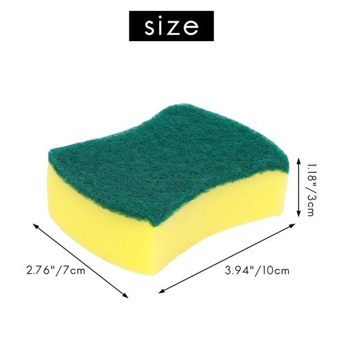 Multi purpose Double faced Sponge Scouring Pads Dish - Temu