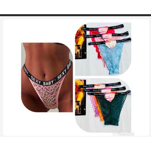 Fashion Sexy Ladies Panties Set Of 6pcs