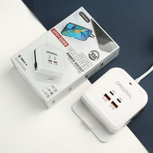 Generic Muti fast Pd Fast Charging Hub Exension Socket phone Holder Stand
