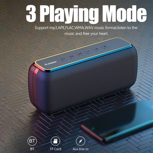 product_image_name-Xdobo-X8II 60W Portable Wireless Speaker TWS HiFi Sound-1
