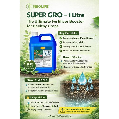 Farmer Boy Super Gro - 1 Litre (Single) Organic Fertilizer
