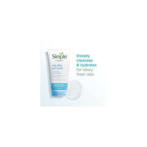 product_image_name-Simple-Micellar Gel Wash Deeply Cleanses and Hydrates for Dewy Fresh Skin-2