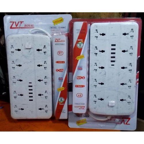 ZVT Royal Electrical Socket Extension Box with USB ports, 10 way + 5 USB+ Type C