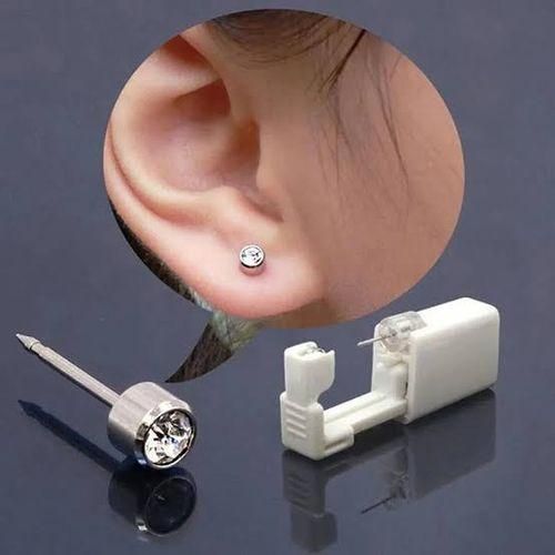 Generic Self Ear Piercing Pin White - image 2