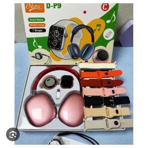 Generic P9 Series 10 / Ultra 2 Smartwatch and Headset Combo