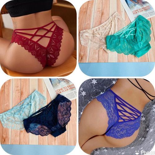 Fashion Women Sexy Panties 6 Pieces