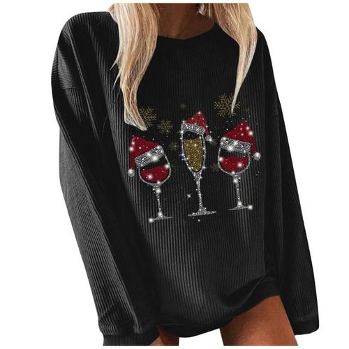 Ladies long sweatshirts without hood outlet