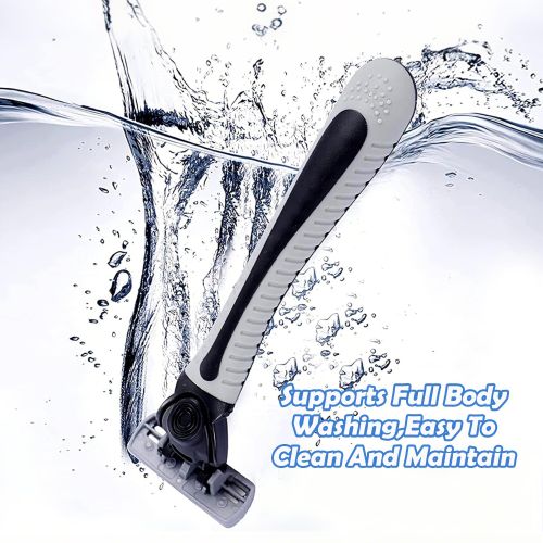 product_image_name-Generic-Blade Razor Shaver Men Manual Refill Reusable Face Cleansing-4