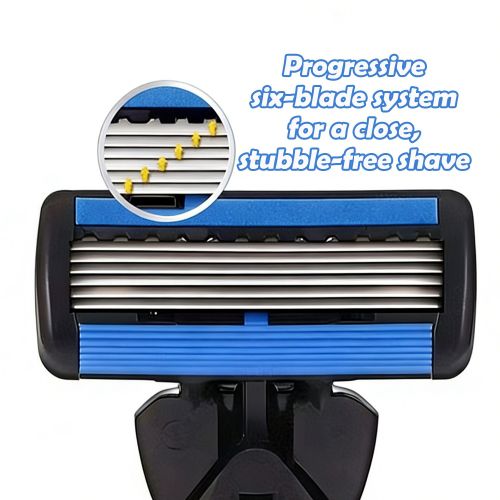 product_image_name-Generic-Blade Razor Shaver Men Manual Refill Reusable Face Cleansing-7