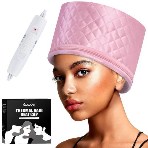 product_image_name-Generic-Thermal Hair Cap - Deep Conditioning Heat Treatment, Hair Steamer Gel Cap, Quick Drying, Thermal Spa Hair Care Accessory.-1