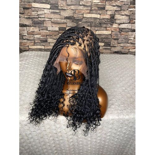 Fashion Fair Braided wig with full lace frontal