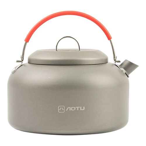 0.8L/1.4L Large Capacity Camping Tea Coffee Pot Aluminum Alloy Water Kettle  Pot Lightweight for Hiking Backpacking Picnic Travel