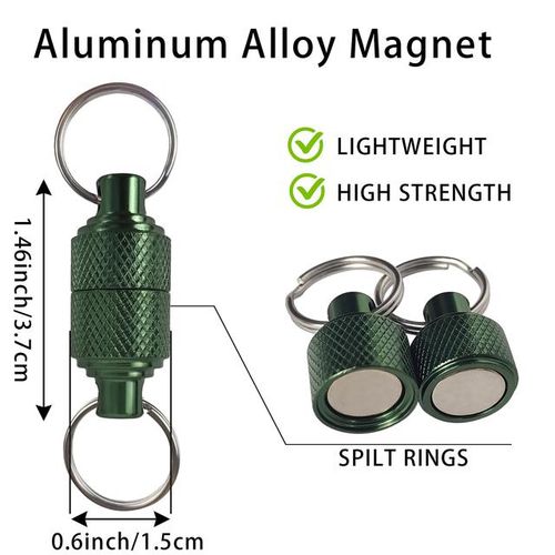 Generic Magnetic Net Release Powerful Skid-Proof Strongest Magnetic Fly  Fishing Net Release Holder With Cord 12 Lb Fly Fishing Lanyard