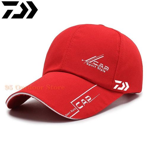 1 Body 2022 The New Daiwa Brand Fishing Hat Summer Outdoor Mountaineering  Hat Anti-UV Cap Windproof Sports Sun Hat DAIWA Brand Fishing